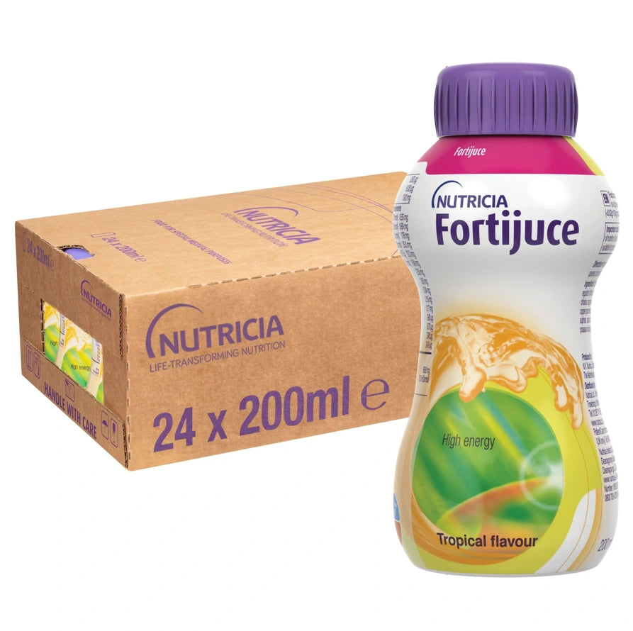 Nutricia Fortijuce Tropical Flavour – 24 x 200ml (High Energy Oral Nutritional Supplement)