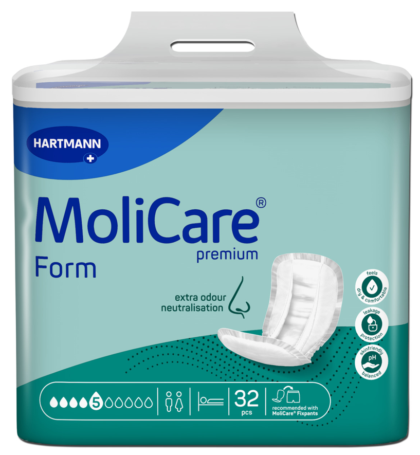 MoliCare Premium Form – Extra Odour Neutralisation (32 Pieces)