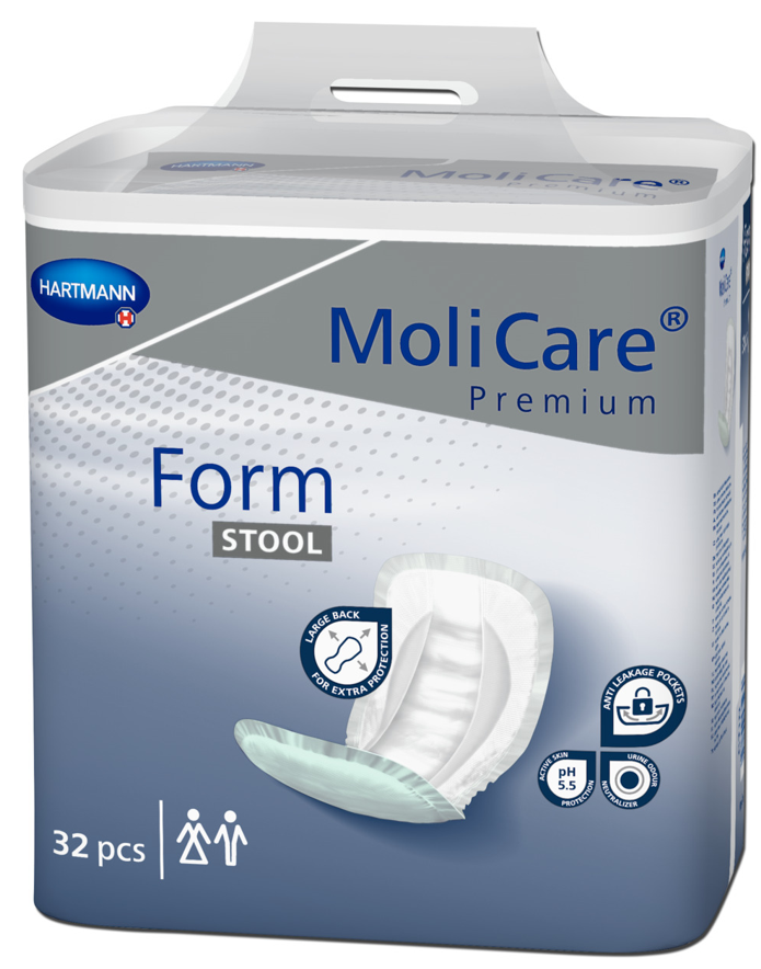 MoliCare Premium Form Stool – Extra Protection (32 Pieces)