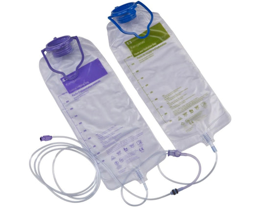 Covidien Kangaroo Dual Enteral Feeding & Flush Bag Set – 1000mL