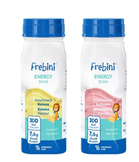 Frebini Energy Drink – High-Energy Nutritional Supplement (Banana & Strawberry)