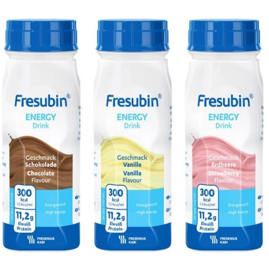 Fresubin Energy Drink – High-Calorie Nutritional Supplement (Multiple Flavors)